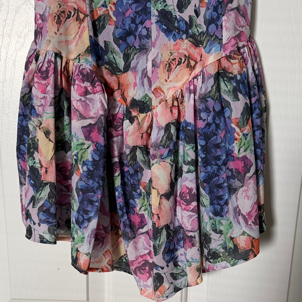 Goodnight Macaroon Drop Waist Romper Dress - Picture 3 of 6